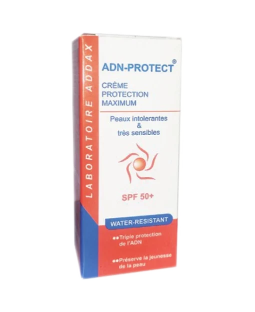 Crème solaire ADN Protect SPF 50+ pour peaux intolérantes et très sensibles 50 ml