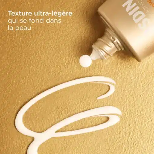 Texture ultra-légère de la protection solaire ISDIN FusionWater Magic Urban