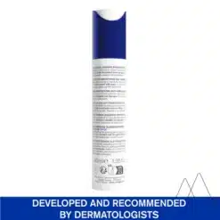 Verso de la crème de jour Uriage Age Lift SPF30 recommandée par les dermatologues.